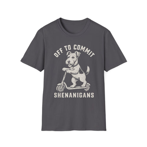 Scooter Wire Fox Terrier Tee