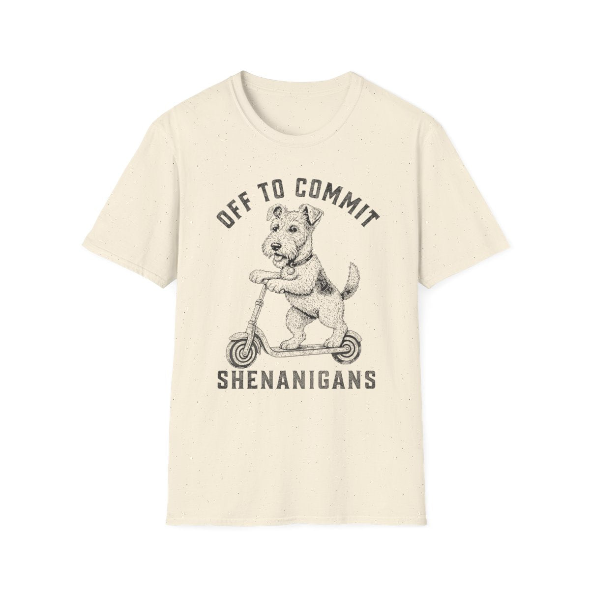 Scooter Wire Fox Terrier Tee