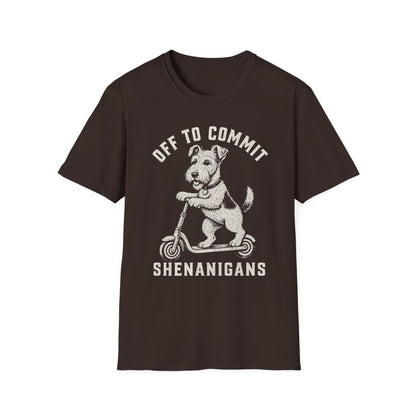 Scooter Wire Fox Terrier Tee