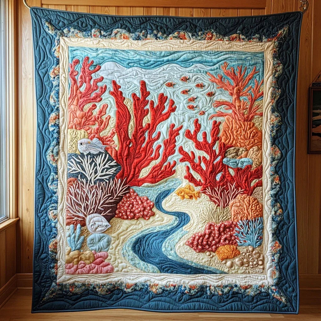 Sea Song Quilt Blanket