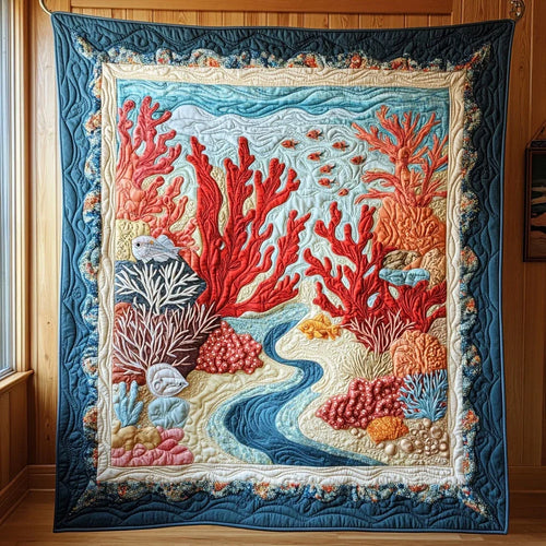 Sea Song Quilt Blanket