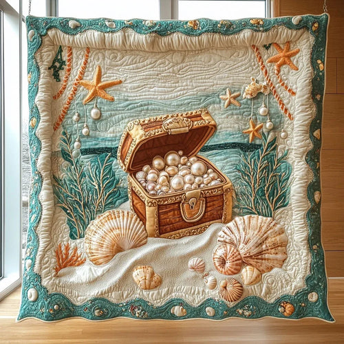 Seabed Riches Quilt Blanket