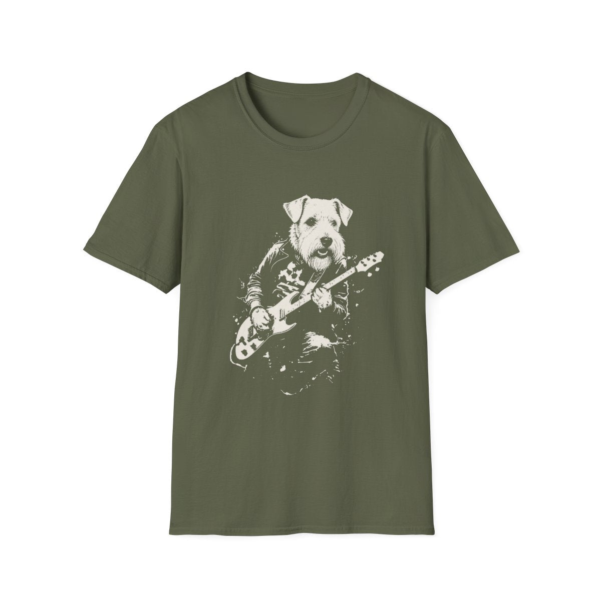 Sealyham Terrier Rocking Guitar Tee