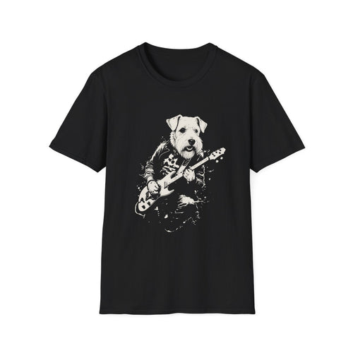 Sealyham Terrier Rocking Guitar Tee