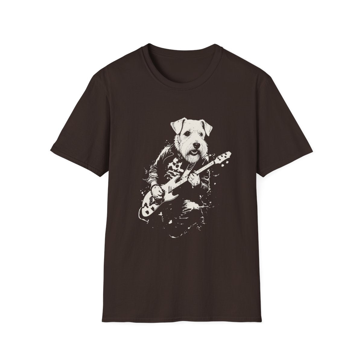 Sealyham Terrier Rocking Guitar Tee