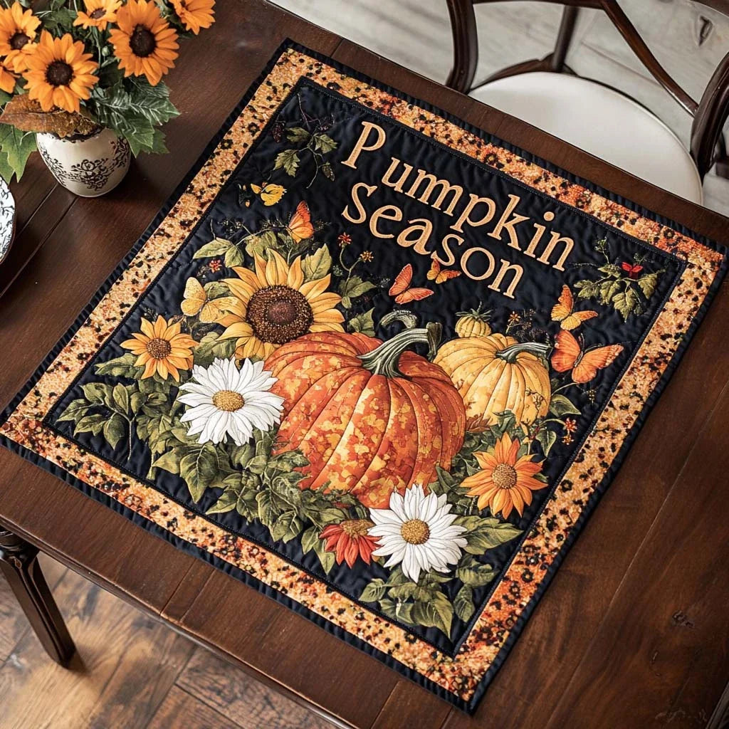 Season Glow Quilted Table Topper