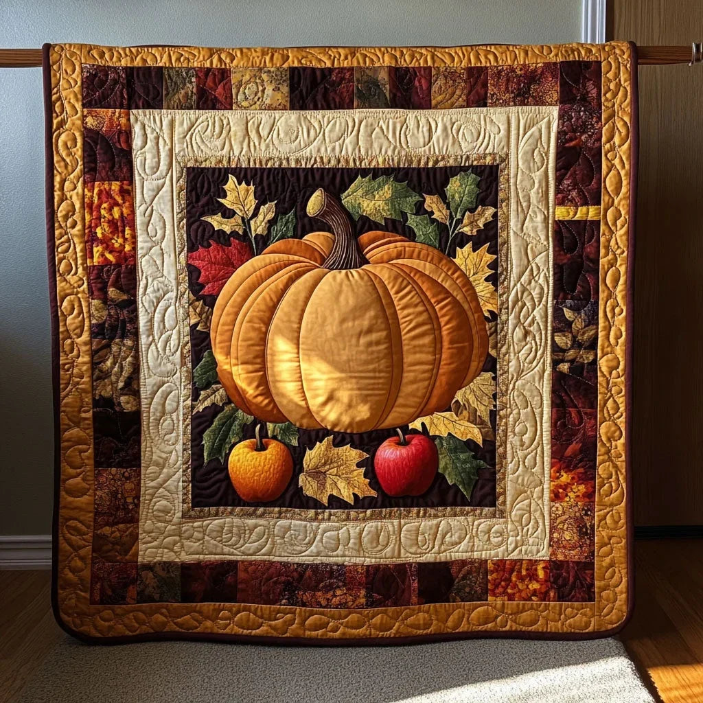 Season Of Plenty Quilt Blanket