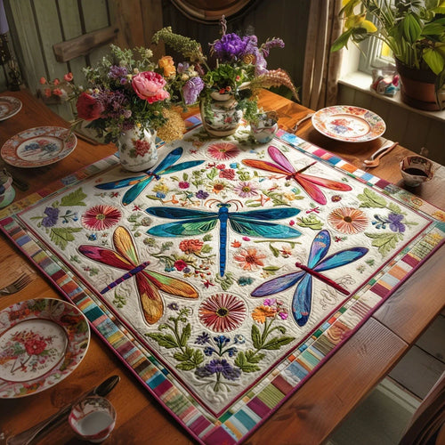 Serenity Soar Quilted Table Topper