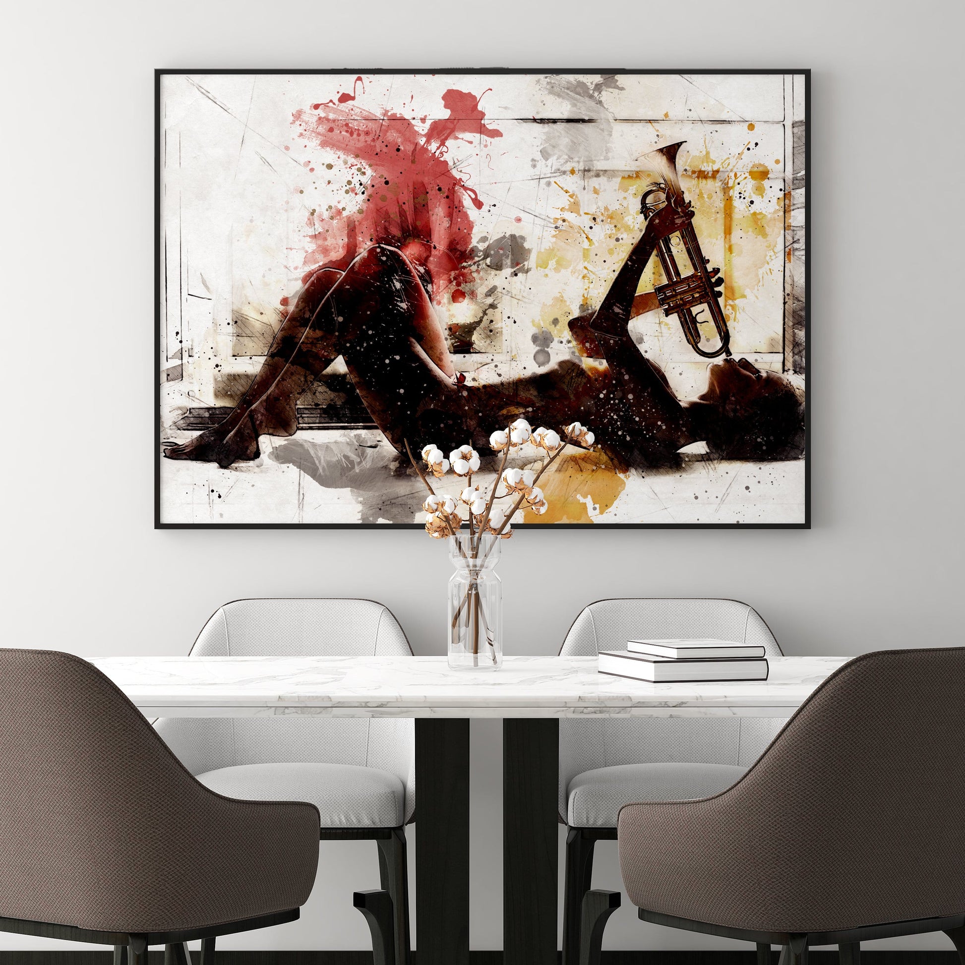 Sexy Sounds Canvas Wall Art