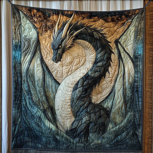 Shadow Dragon Quilt Blanket