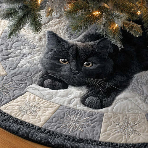 Shadow Gaze Quilted Tree Skirt