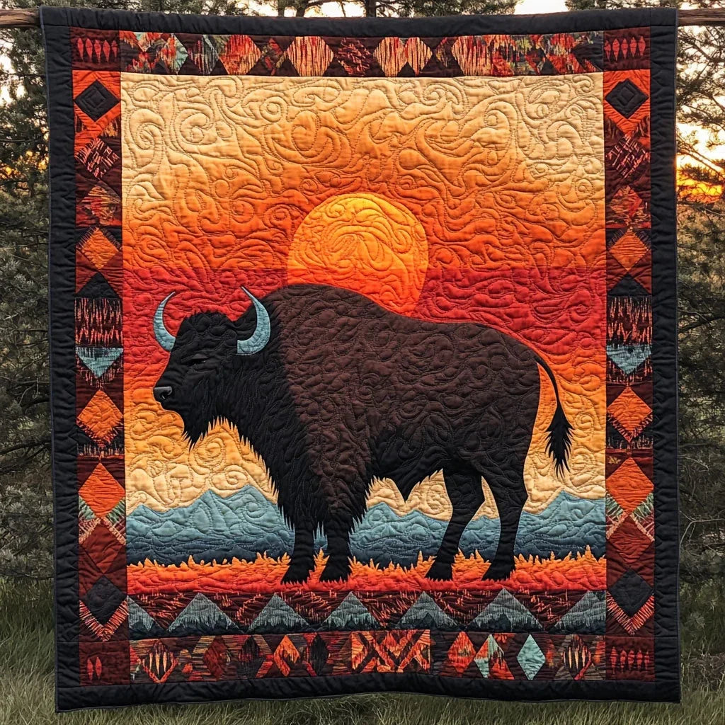 Shadow Hooves Quilt Blanket