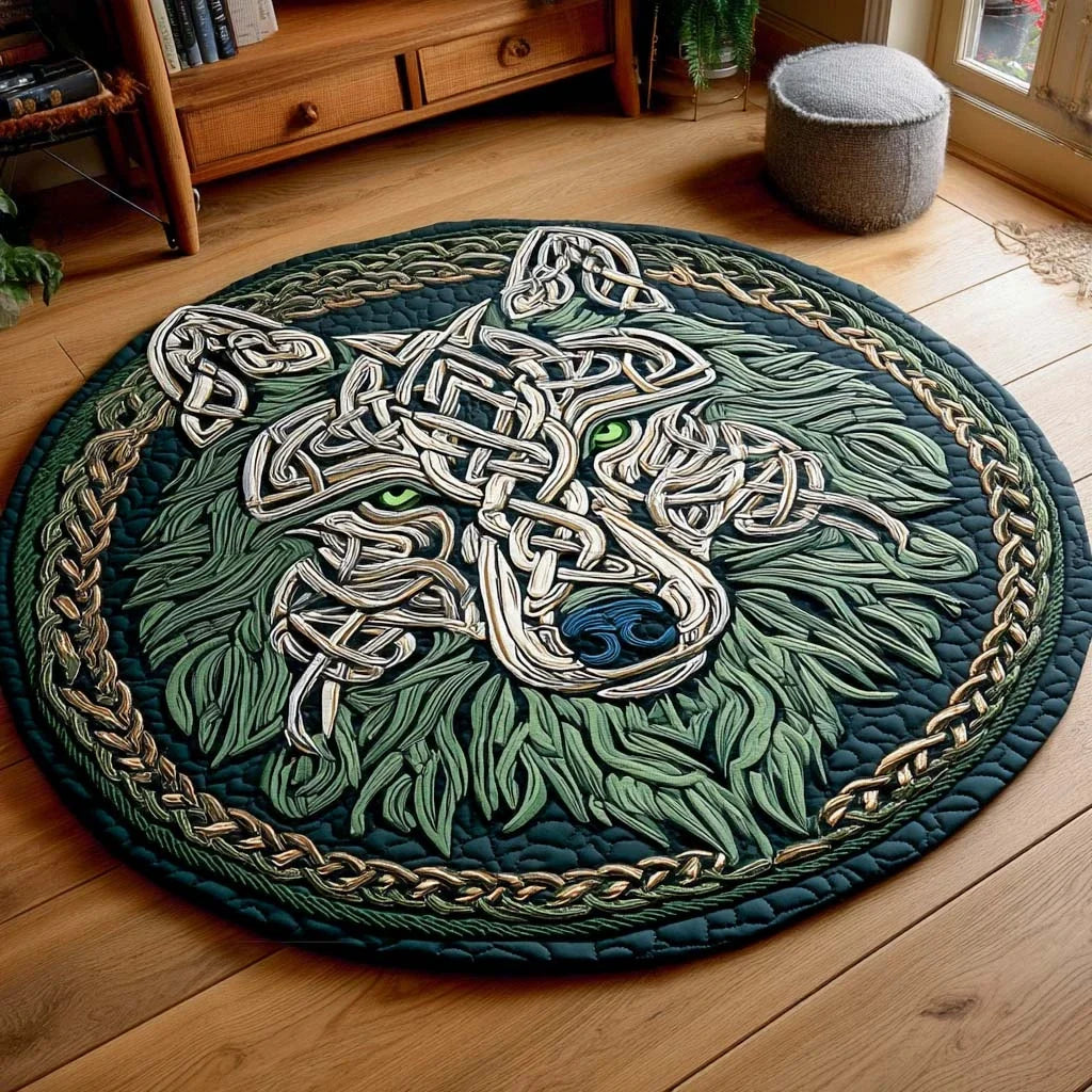Shadowfang Quilted Round Mat