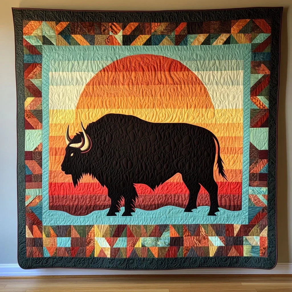 Shaggy Monarch Quilt Blanket