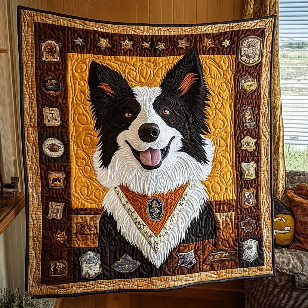 Sheriff's Buddy Quilt Blanket