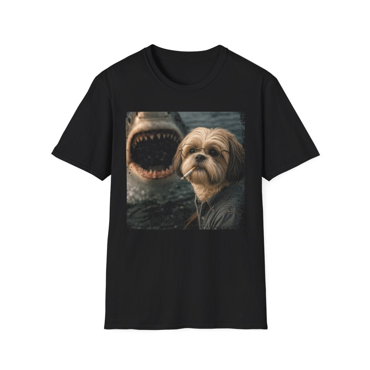 Shih Tzu and Shark Tee