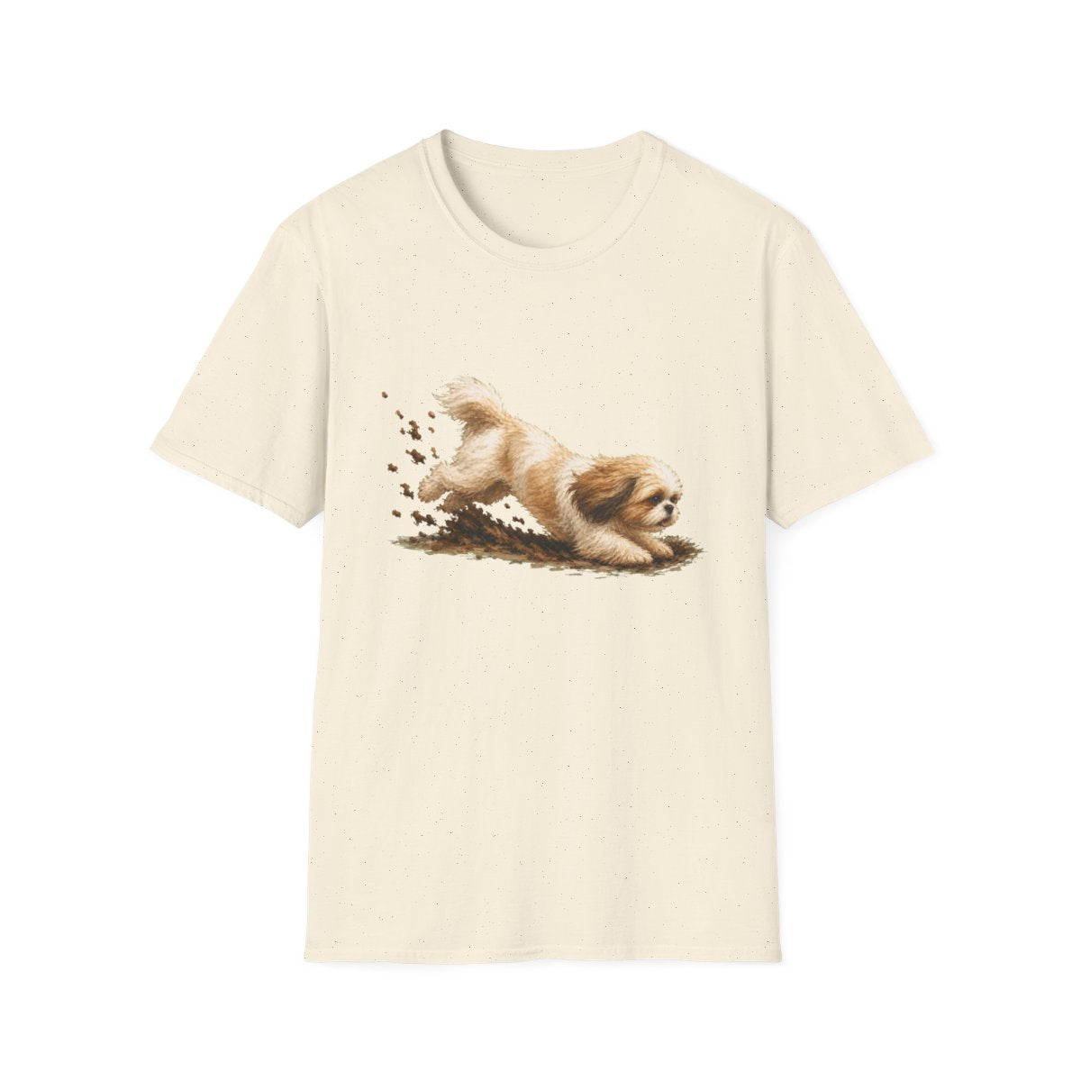 Shih Tzu Excavating Mode On Tee