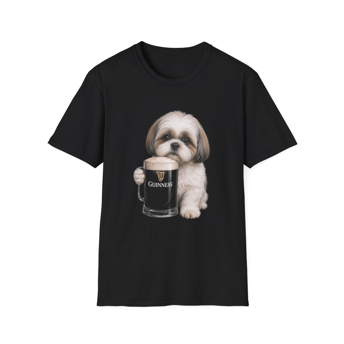 Shih Tzu With A Pint Tee