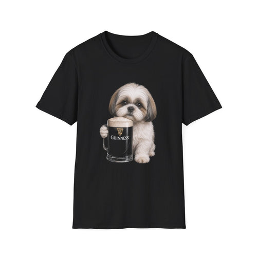 Shih Tzu With A Pint Tee