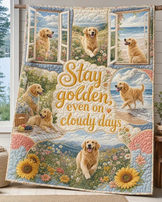 Shining Pride Quilt Blanket - Quilted Blanket by Wild and Way