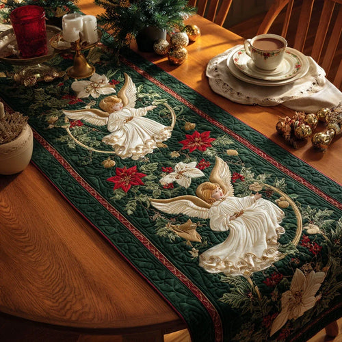 Silent Glory Quilted Table Runner