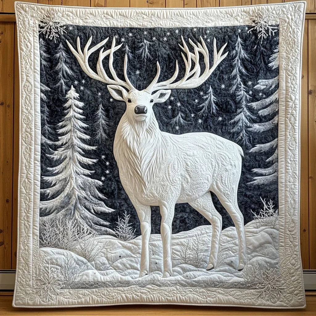 Silent Majesty Quilt Blanket