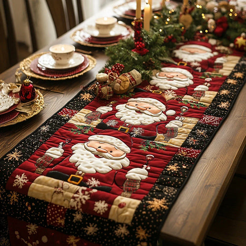 Silent Night Quilted Table Runner