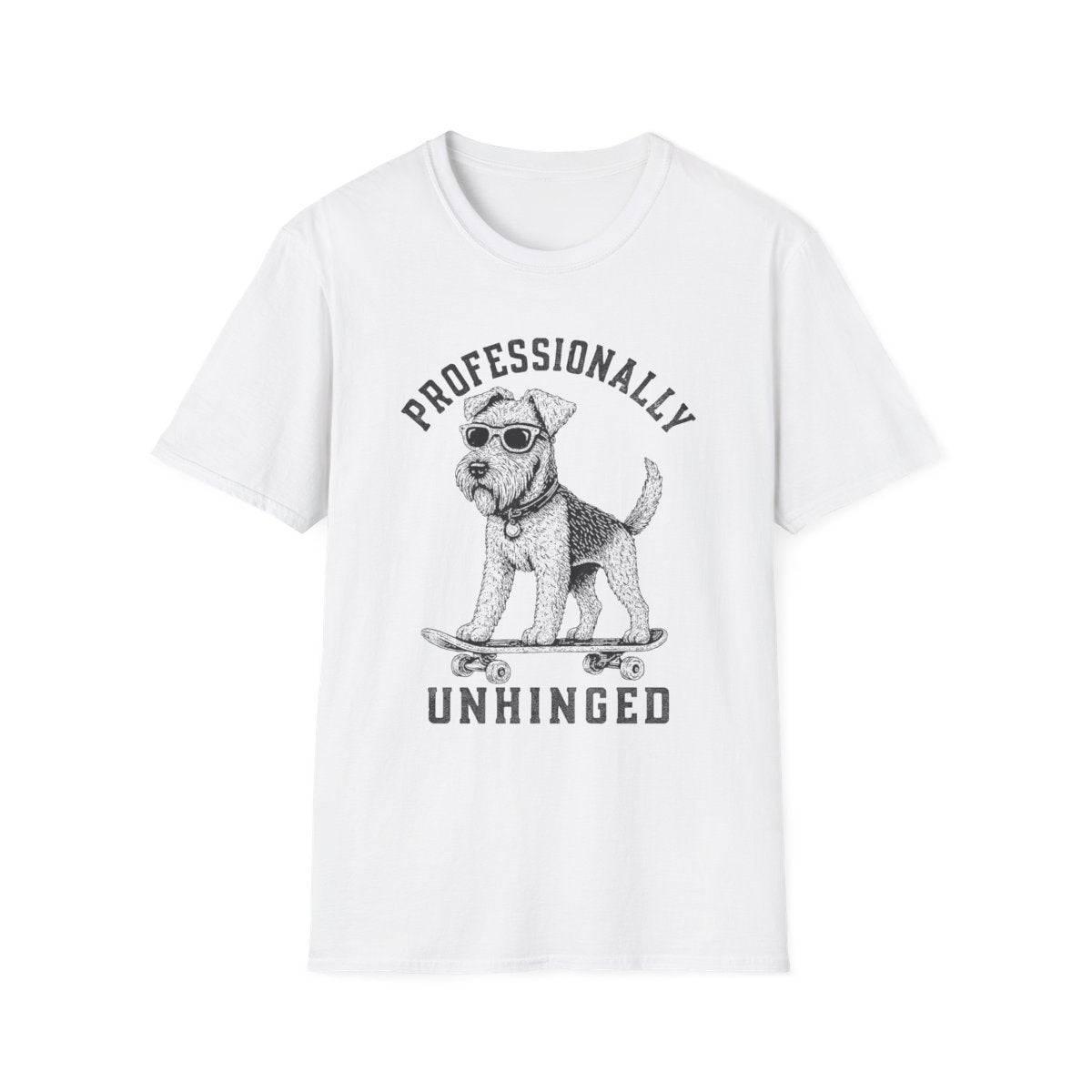 Skateboard Airedale Terrier Tee