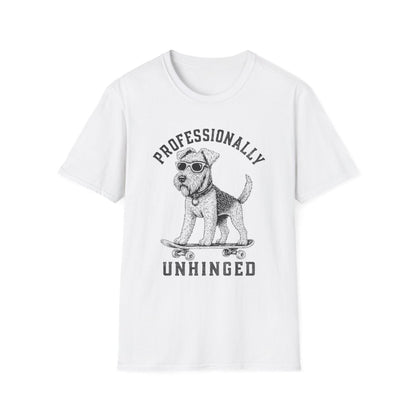 Skateboard Airedale Terrier Tee