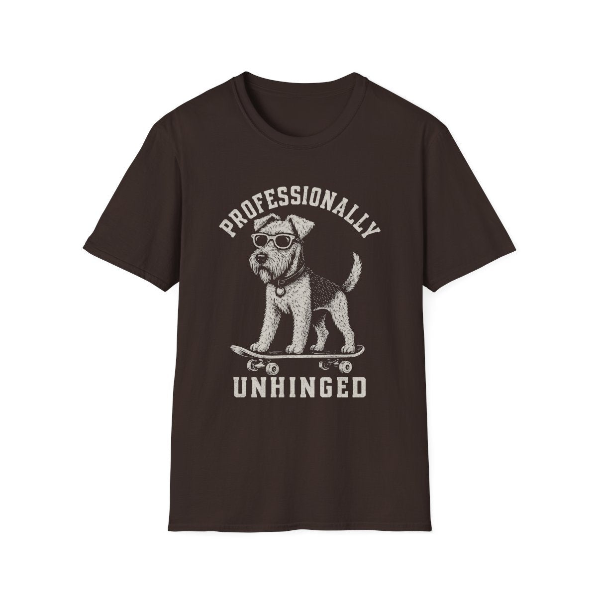 Skateboard Airedale Terrier Tee