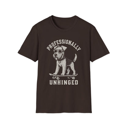 Skateboard Airedale Terrier Tee