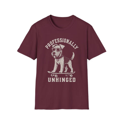 Skateboard Airedale Terrier Tee