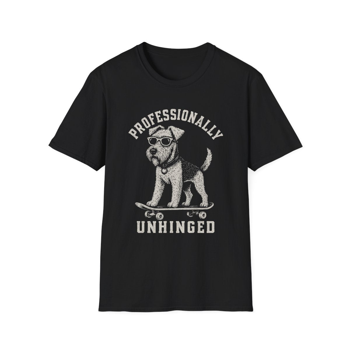Skateboard Airedale Terrier Tee
