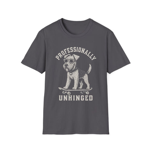 Skateboard Airedale Terrier Tee