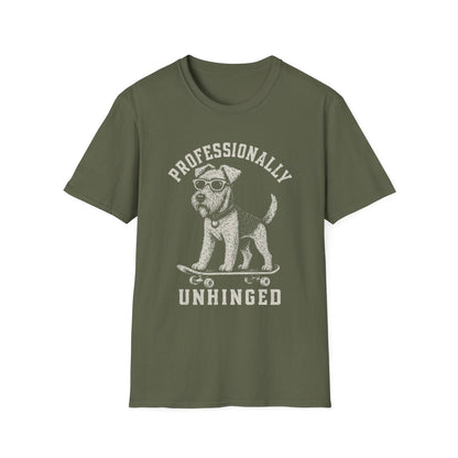 Skateboard Airedale Terrier Tee