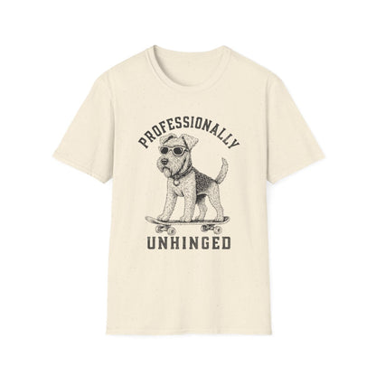 Skateboard Airedale Terrier Tee