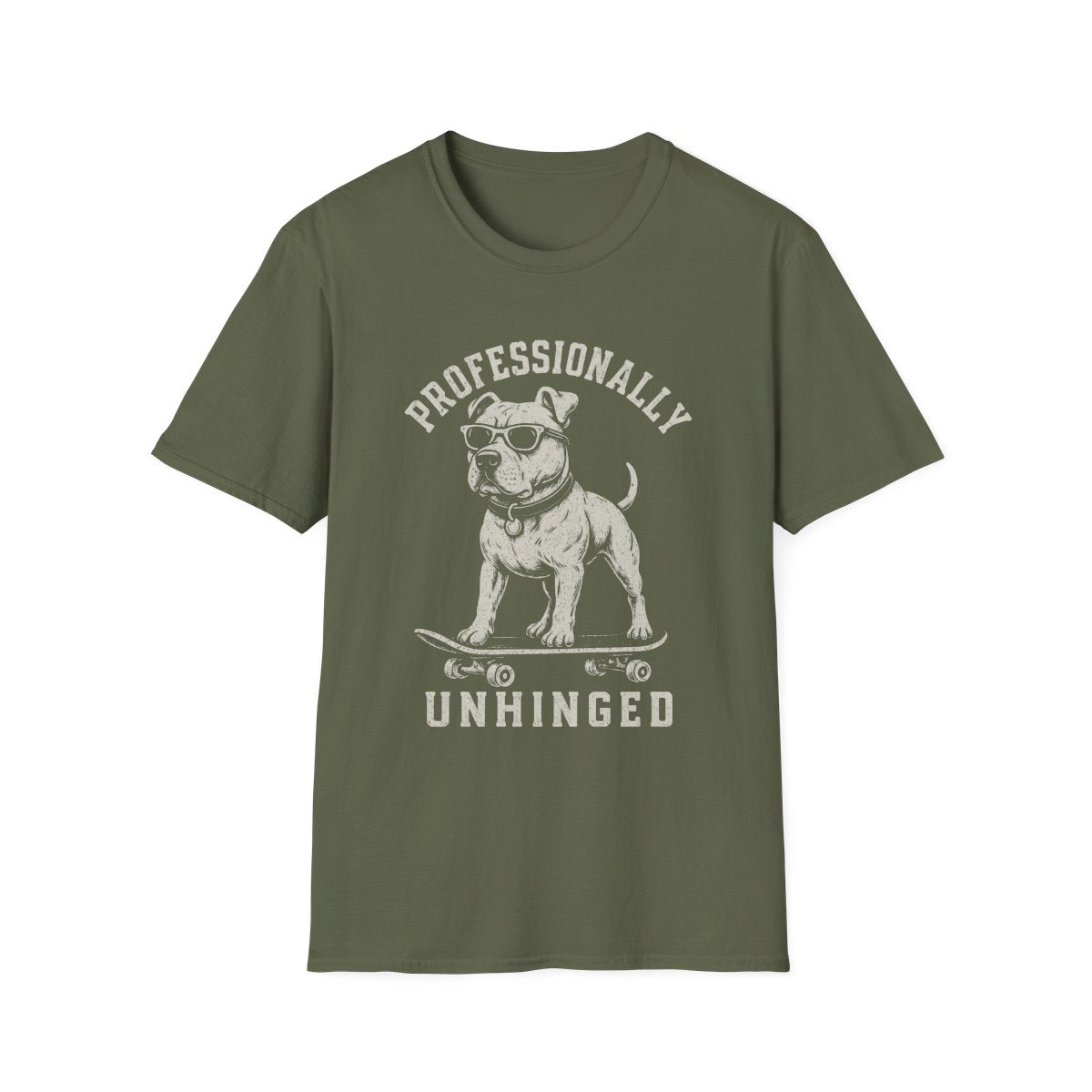 Skateboard American Staffordshire Terrier Tee