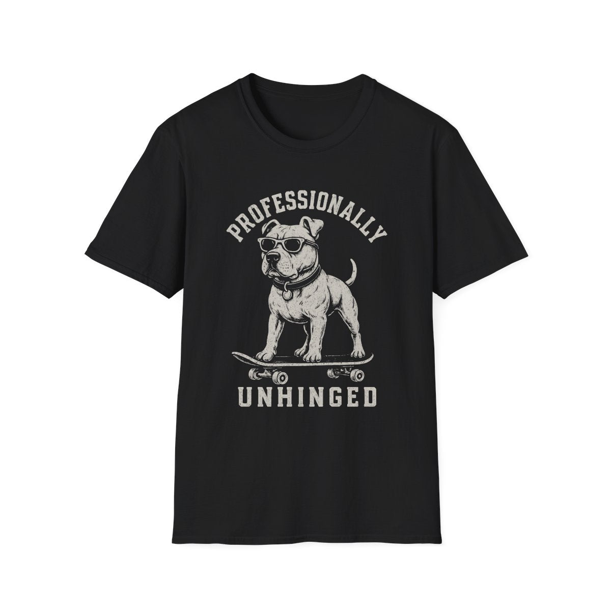 Skateboard American Staffordshire Terrier Tee