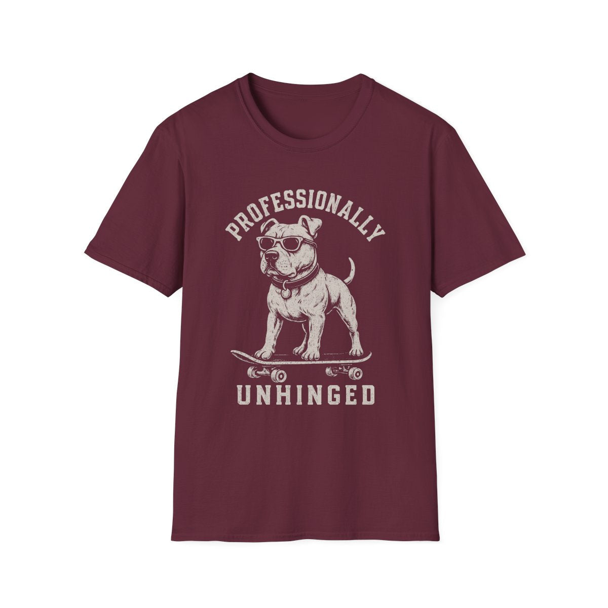 Skateboard American Staffordshire Terrier Tee