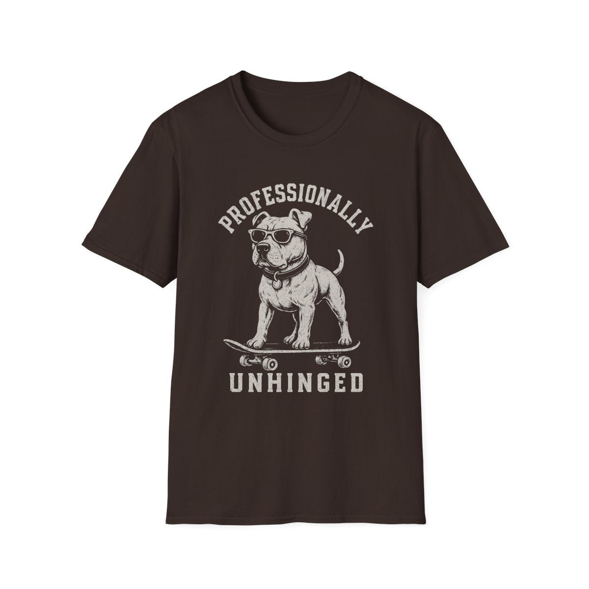 Skateboard American Staffordshire Terrier Tee