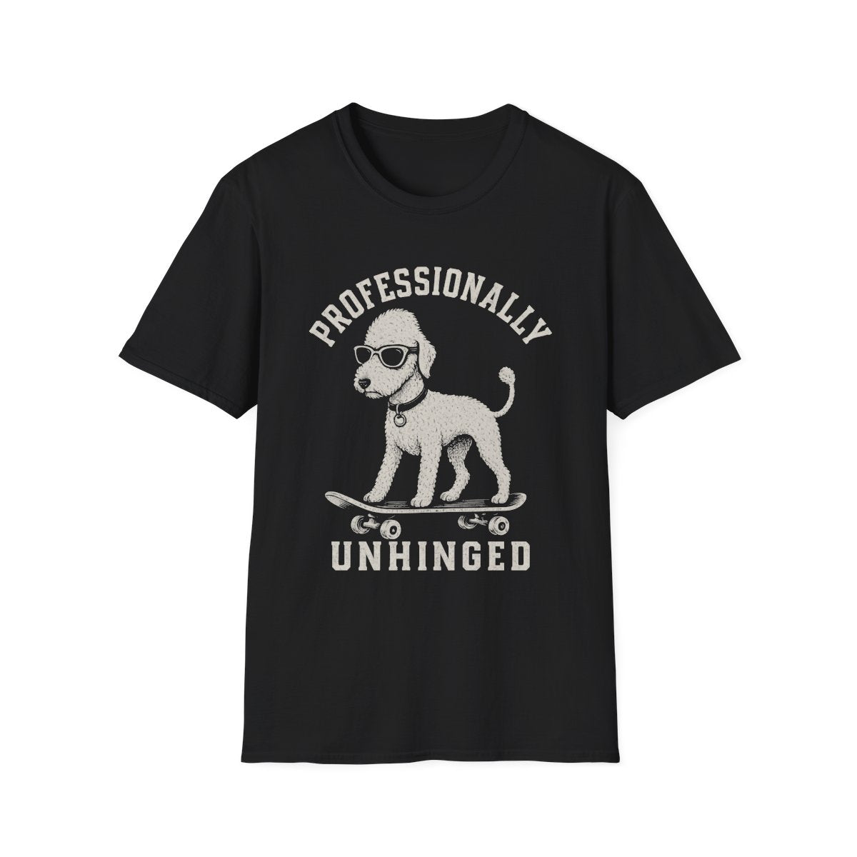 Skateboard Bedlington Terrier Tee