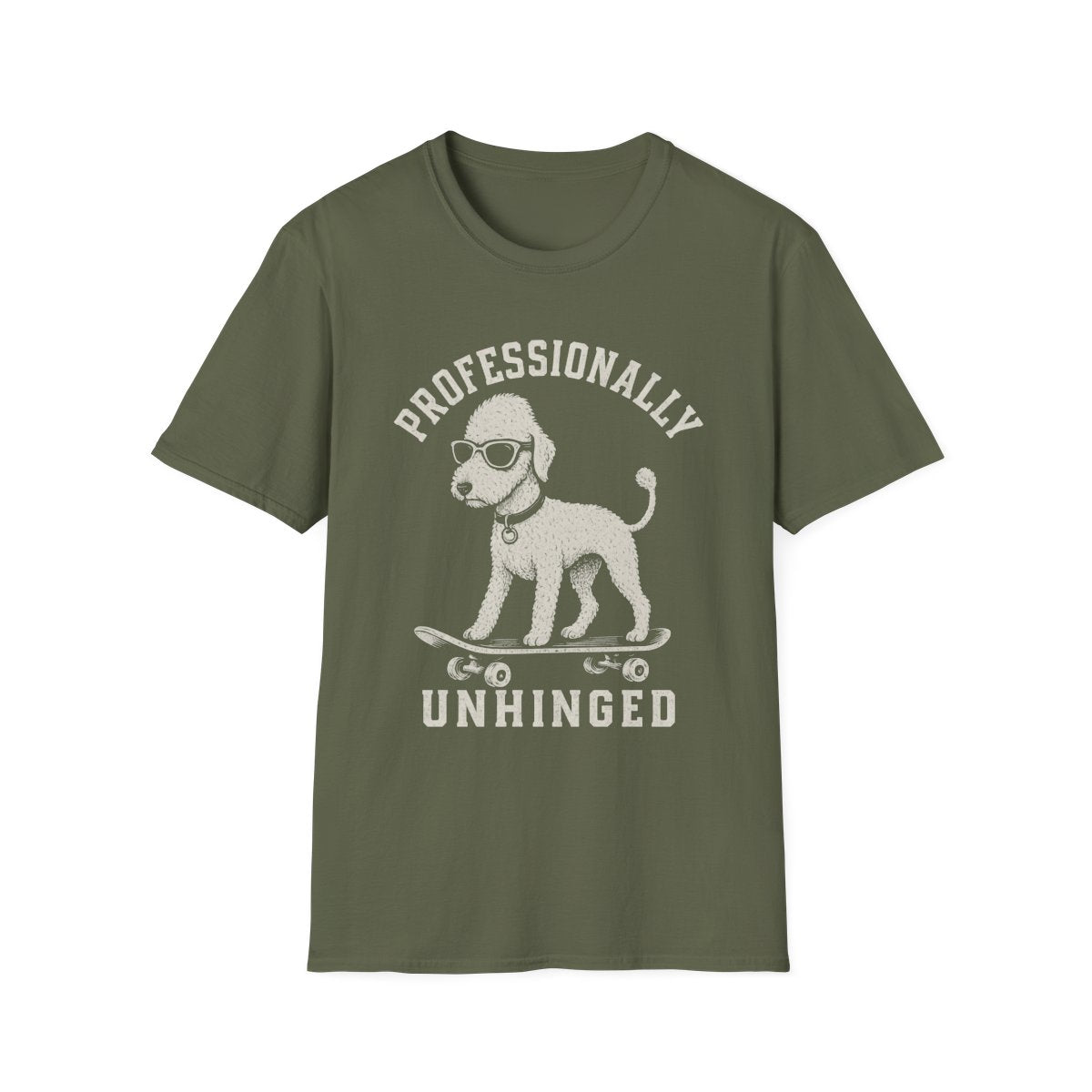 Skateboard Bedlington Terrier Tee