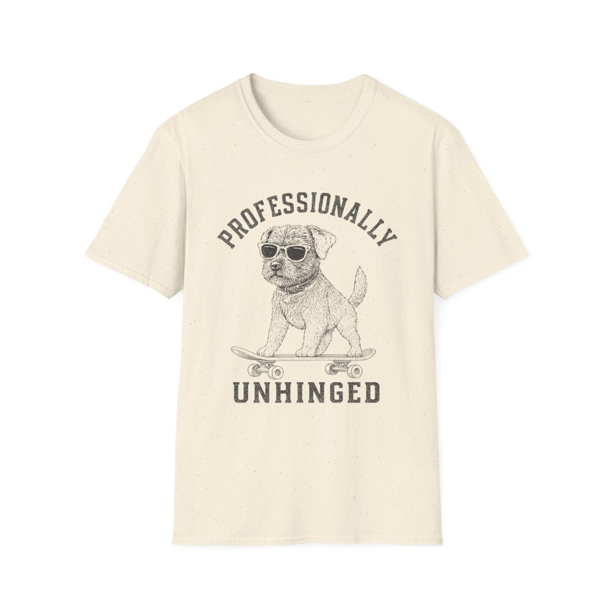 Skateboard Border Terrier Tee