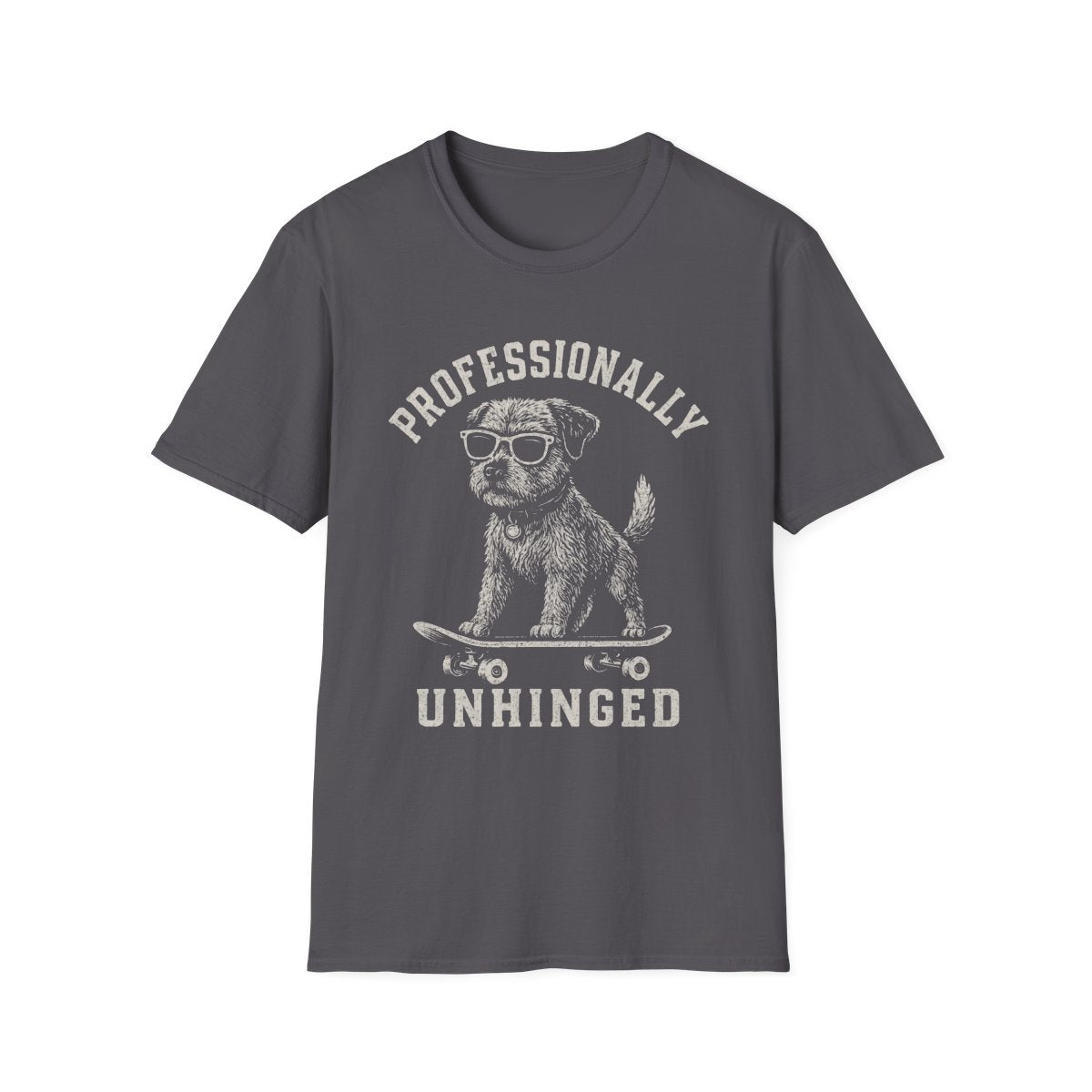 Skateboard Border Terrier Tee