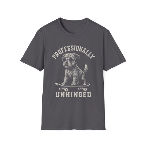 Skateboard Border Terrier Tee