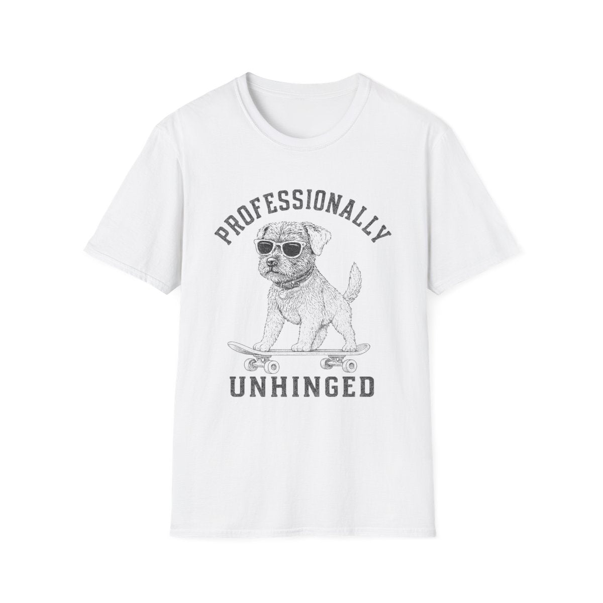 Skateboard Border Terrier Tee
