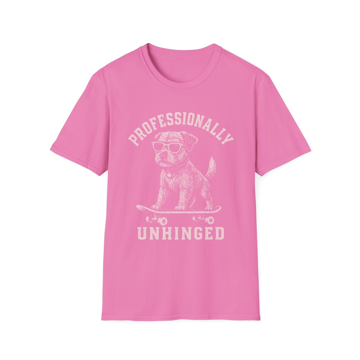 Skateboard Border Terrier Tee