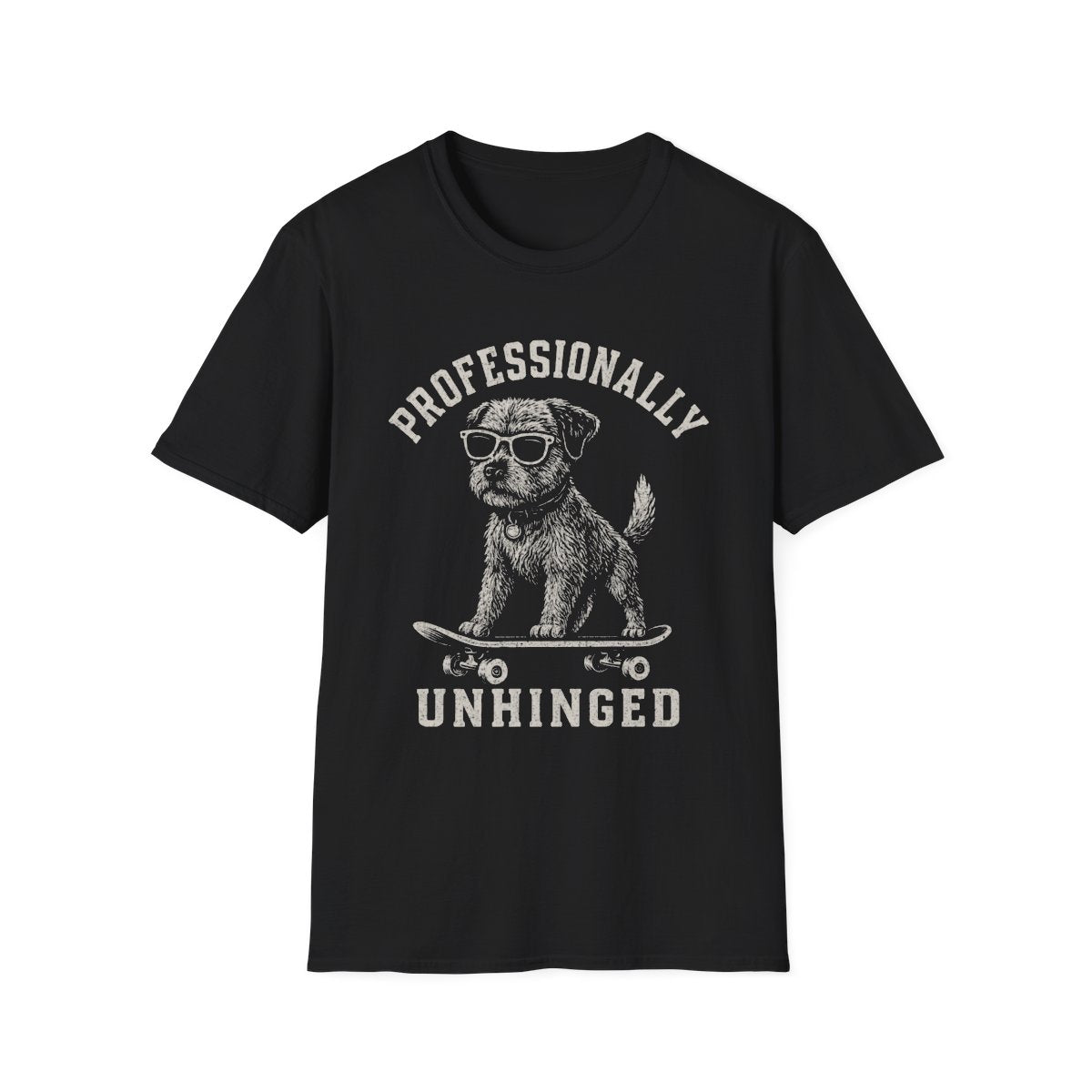 Skateboard Border Terrier Tee