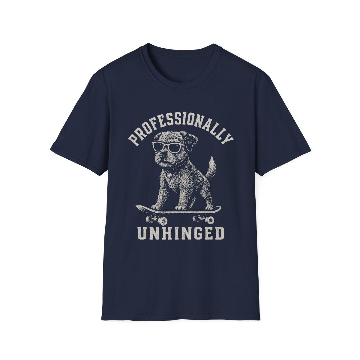 Skateboard Border Terrier Tee