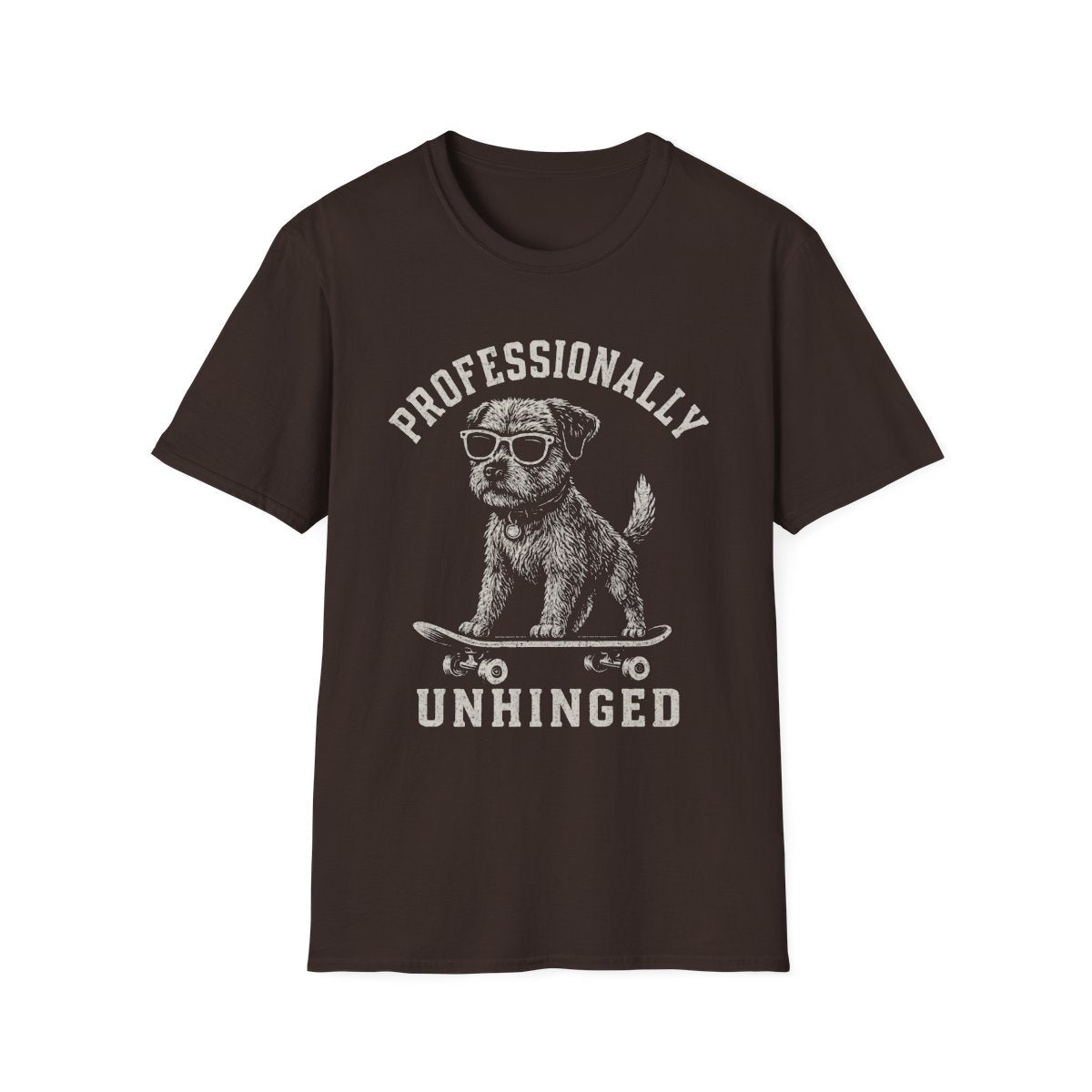 Skateboard Border Terrier Tee